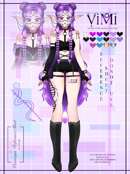 VTuber Model Art by @VIMIisreal