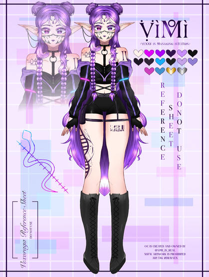 VTuber Model 01 by @VIMIisreal